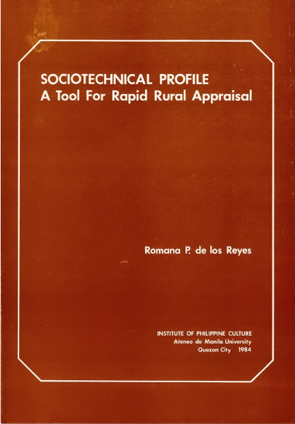 Sociotechnical Profile: A Tool for Rapid Rural Appraisal