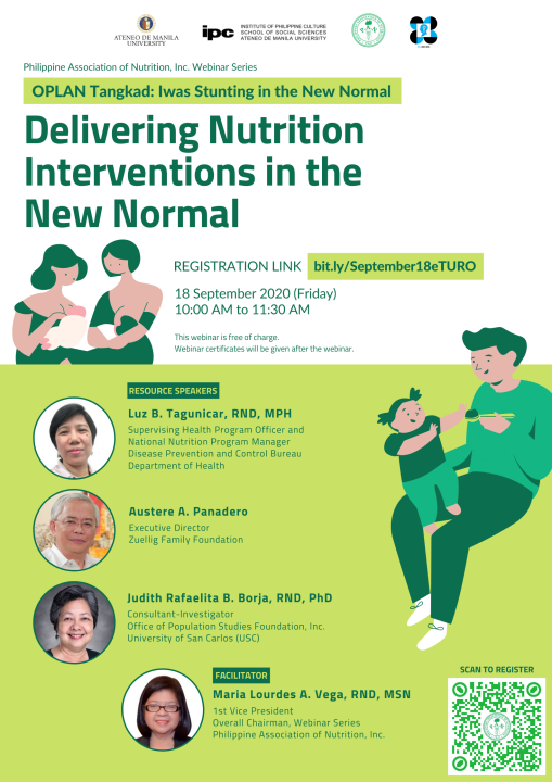 Delivering Nutrition Interventions in the New Normal